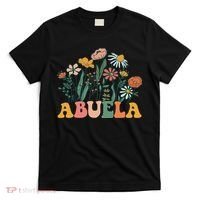 New Abuela Wildflower First Birthday & Baby Shower T-Shirt thumb 0