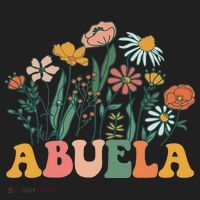 New Abuela Wildflower First Birthday & Baby Shower Hat thumb 2