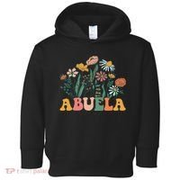 New Abuela Wildflower First Birthday & Baby Shower Toddler Hoodie thumb 0
