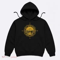 Not All Who Wander Are Lost Compass Hoodie thumb 0