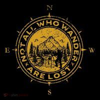 Not All Who Wander Are Lost Compass Sweatshirt thumb 3