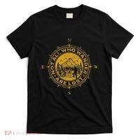Not All Who Wander Are Lost Compass T-Shirt thumb 0