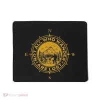 Not All Who Wander Are Lost Compass Mousepad thumb 0