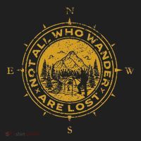 Not All Who Wander Are Lost Compass Hat thumb 2