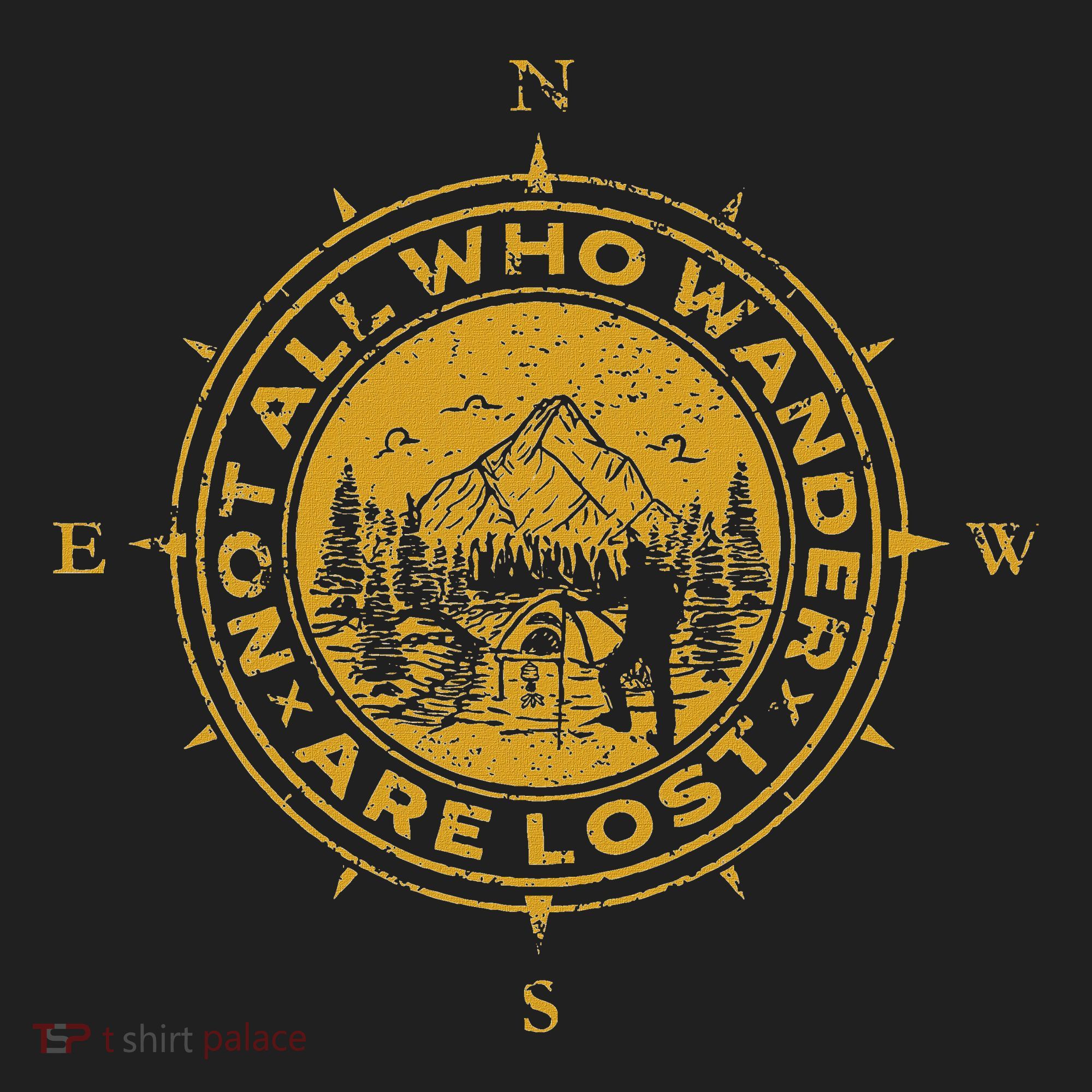 Not All Who Wander Are Lost Compass Hat