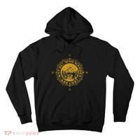 Not All Who Wander Are Lost Compass Tall Hoodie thumb 0