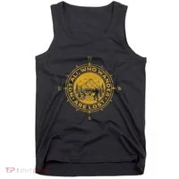 Not All Who Wander Are Lost Compass Tank Top thumb 0