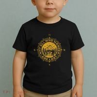 Not All Who Wander Are Lost Compass Toddler T-Shirt thumb 2
