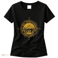 Not All Who Wander Are Lost Compass Women's T-Shirt thumb 0