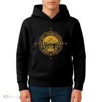 Not All Who Wander Are Lost Compass Kids Hoodie thumb 4