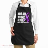 Not All Wounds Are Visible Domestic Violence Awareness Apron thumb 2