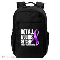 Not All Wounds Are Visible Domestic Violence Awareness Backpack thumb 0