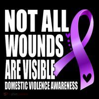 Not All Wounds Are Visible Domestic Violence Awareness Coffee Mug thumb 5