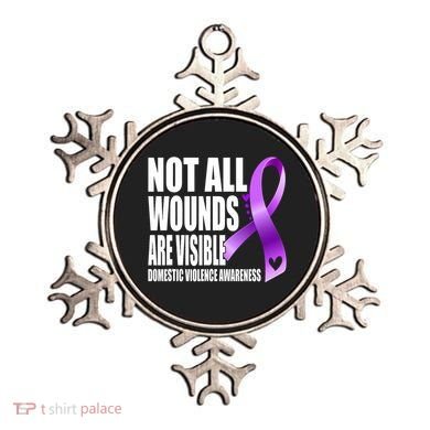 Not All Wounds Are Visible Domestic Violence Awareness Ornament