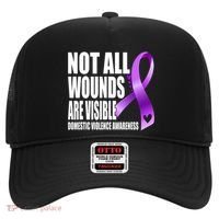 Not All Wounds Are Visible Domestic Violence Awareness Hat thumb 0