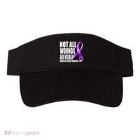 Not All Wounds Are Visible Domestic Violence Awareness Visor thumb 0