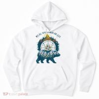 Not All Who Wander Are Lost Bear Camping Crew Happy Camper Hoodie thumb 0