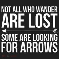 Not All Who Wander Are Lost Some Looking For Arrows Archery Beanie thumb 2