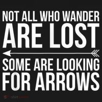 Not All Who Wander Are Lost Some Looking For Arrows Archery Baby Bodysuit thumb 2