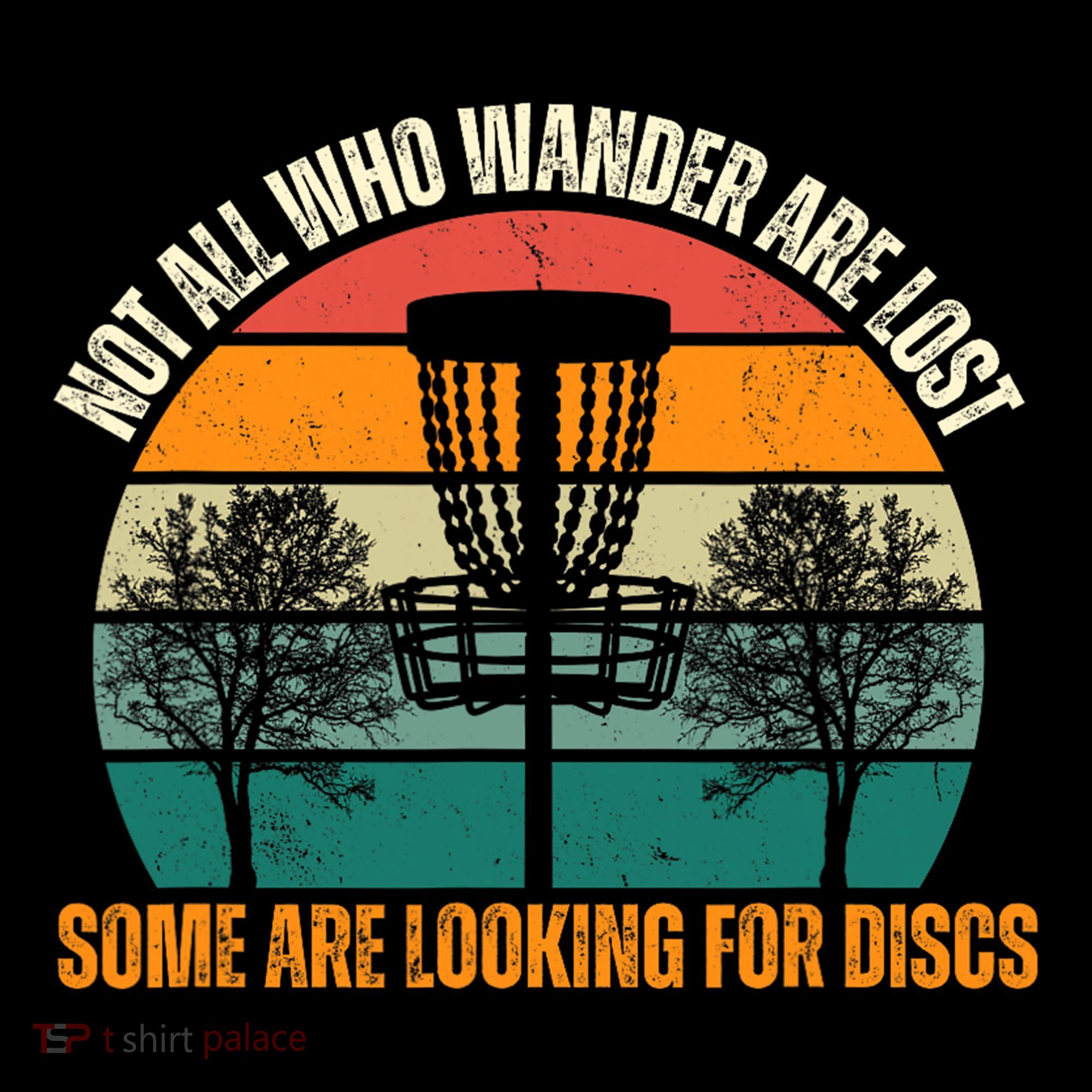 Not All Who Wander Are Lost Some Are Looking For Discs Women's Hoodie