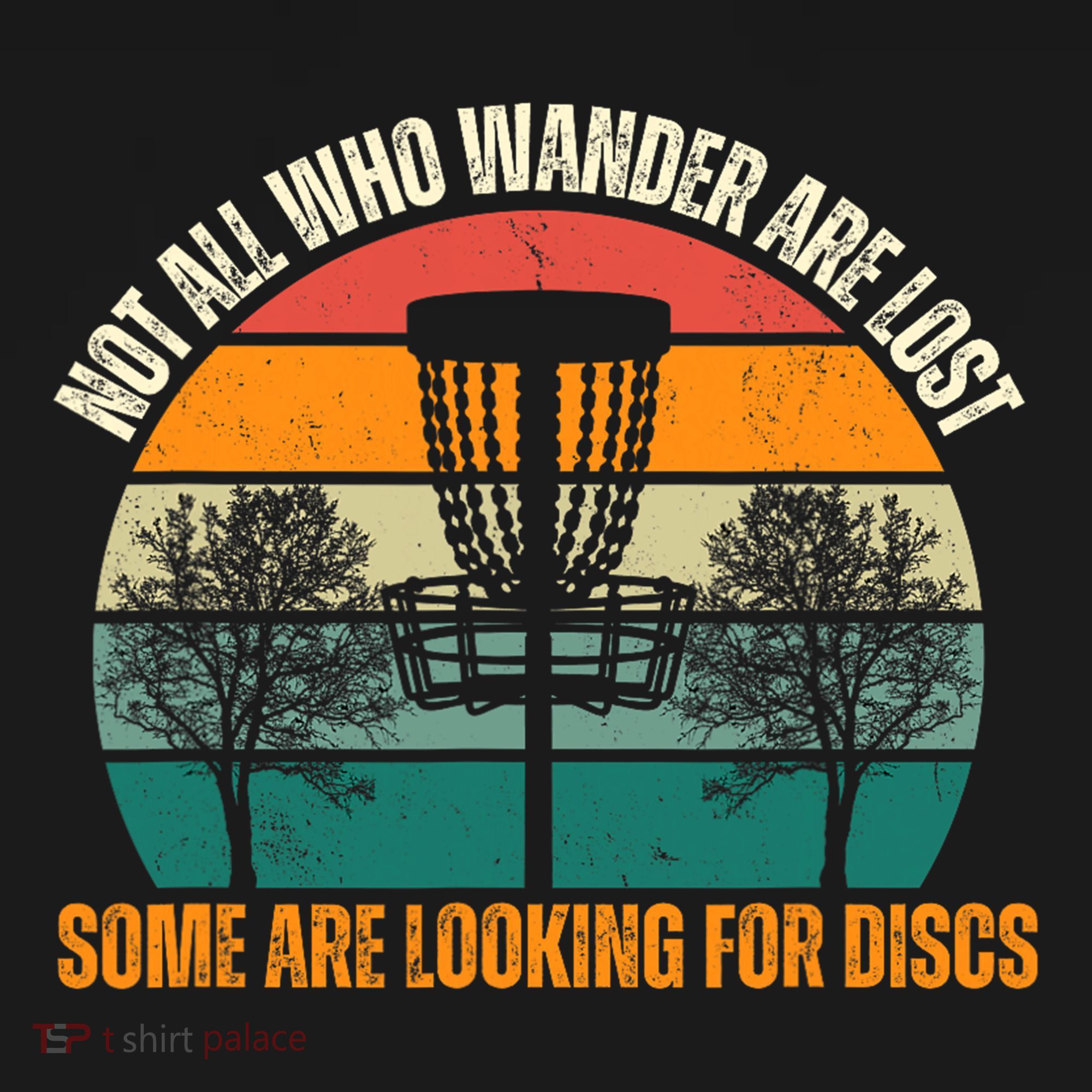 Not All Who Wander Are Lost Some Are Looking For Discs Baby Bodysuit