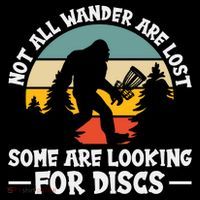 Not All Who Wander Are Lost Disc Golf Bigfoot Frisbee Player Coffee Mug thumb 5