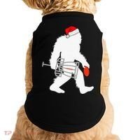 Not All Who Wander Are Lost Disc Golf Bigfoot Christmas Doggie Tank thumb 0