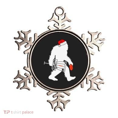 Not All Who Wander Are Lost Disc Golf Bigfoot Christmas Ornament