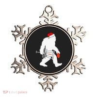 Not All Who Wander Are Lost Disc Golf Bigfoot Christmas Ornament thumb 0