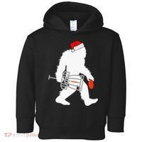 Not All Who Wander Are Lost Disc Golf Bigfoot Christmas Toddler Hoodie thumb 0
