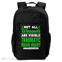 Not All Wounds Are Visible Traumatic Brain Injury Awareness Backpack thumb 0