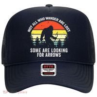 Not All Who Wander Are Lost Bigfoot Archery Bow Men Women Hat thumb 0