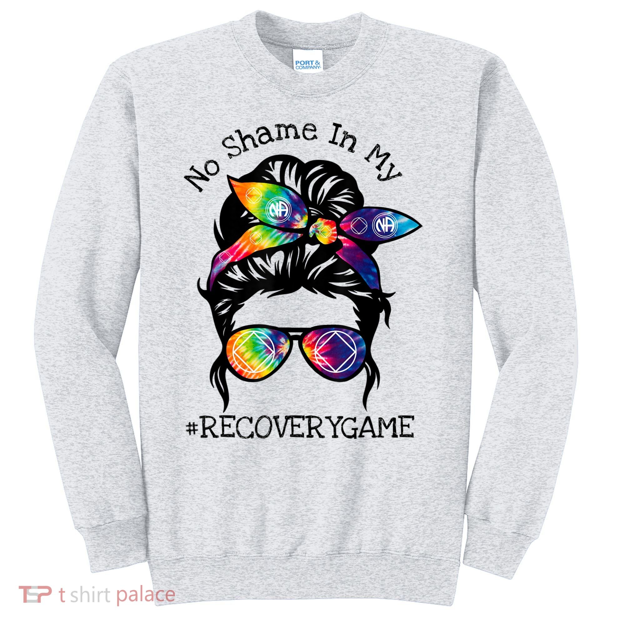 Narcotics Anonymous Womens Sobriety Gifts AA NA Sweatshirt