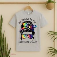 Narcotics Anonymous Womens Sobriety Gifts AA NA T-Shirt thumb 2