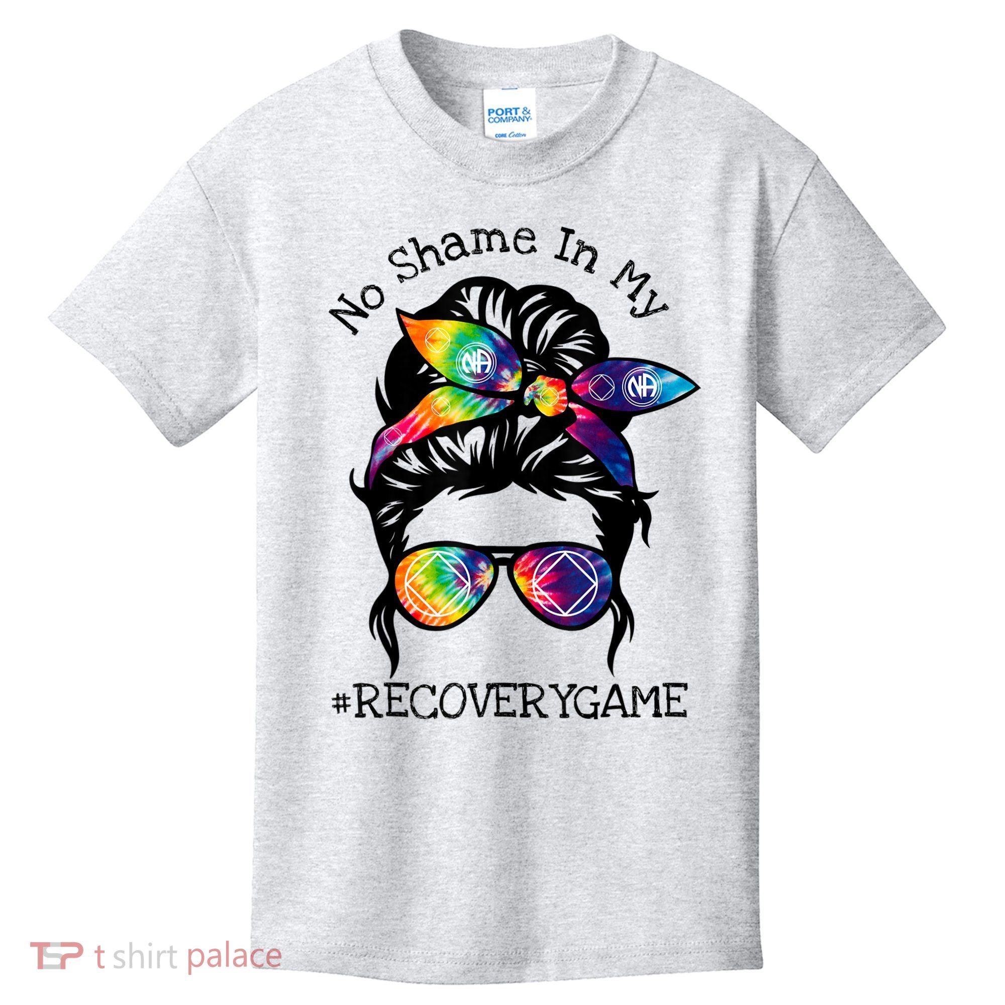 Narcotics Anonymous Womens Sobriety Gifts AA NA Kids T-Shirt