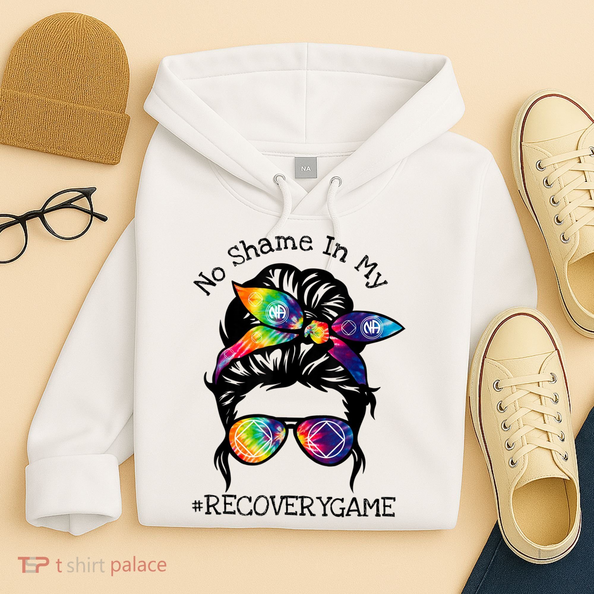Narcotics Anonymous Womens Sobriety Gifts AA NA Hoodie