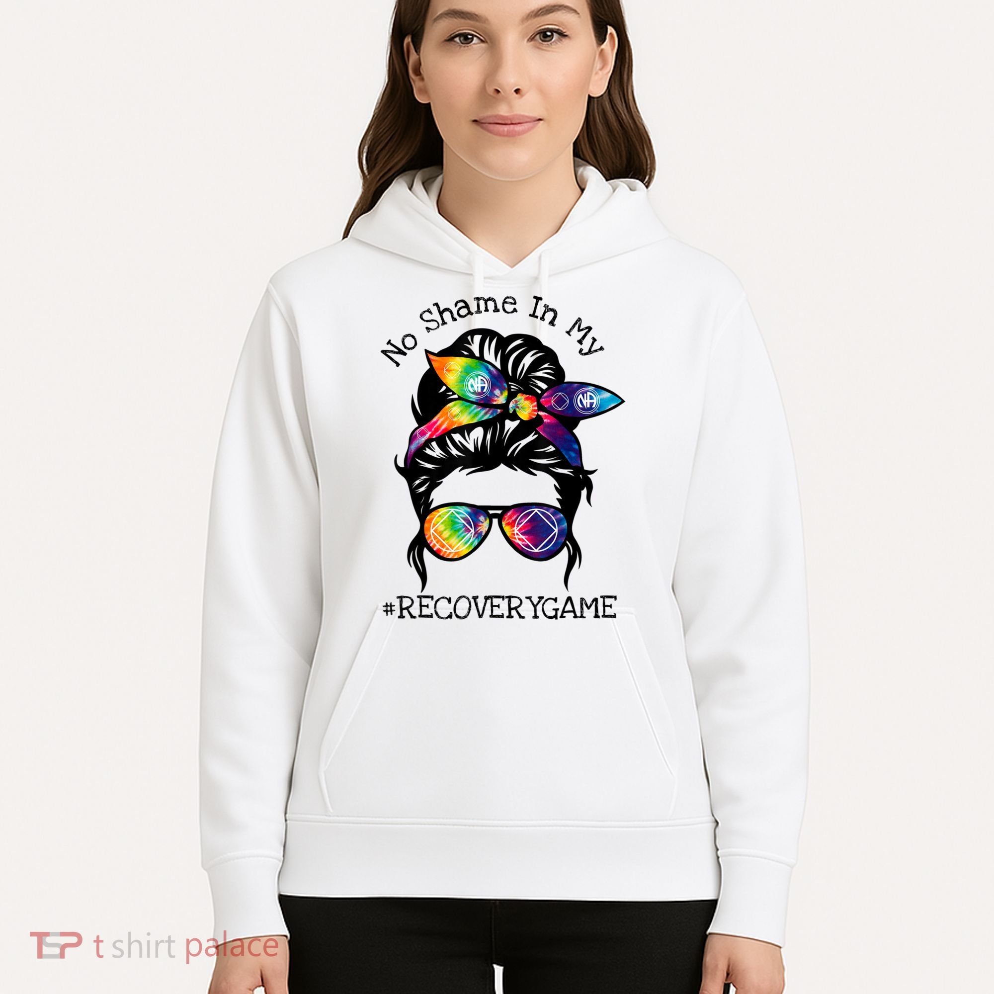 Narcotics Anonymous Womens Sobriety Gifts AA NA Hoodie