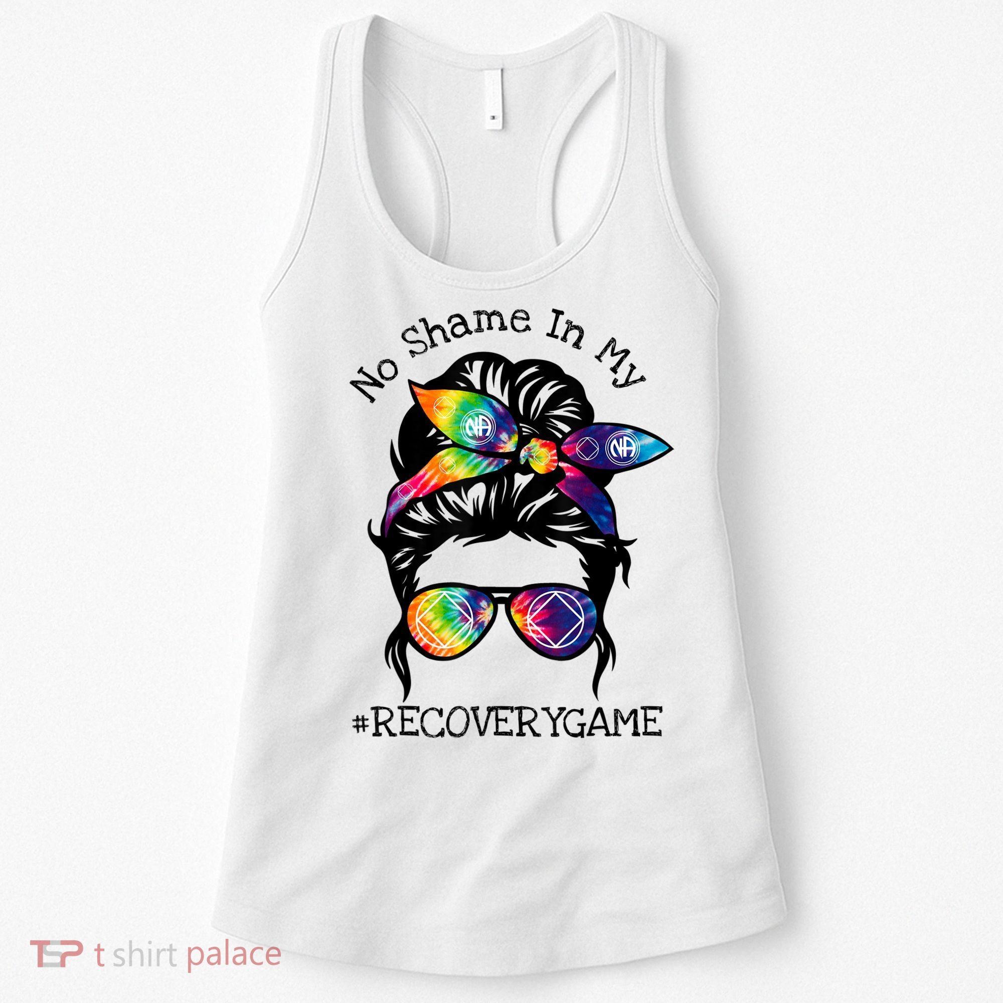 Narcotics Anonymous Womens Sobriety Gifts AA NA Women's Tank Top