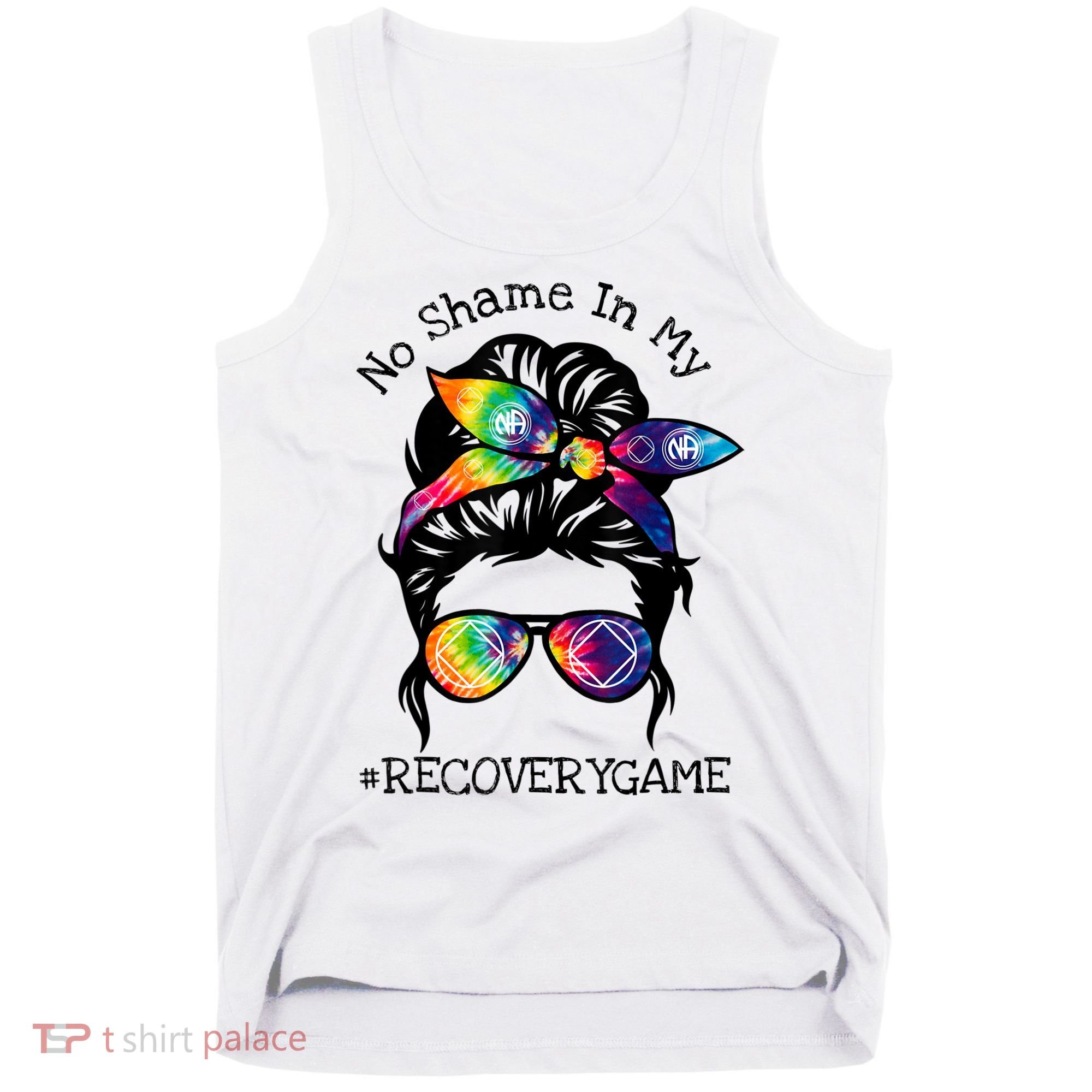 Narcotics Anonymous Womens Sobriety Gifts AA NA Tank Top