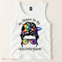 Narcotics Anonymous Womens Sobriety Gifts AA NA Tank Top thumb 2