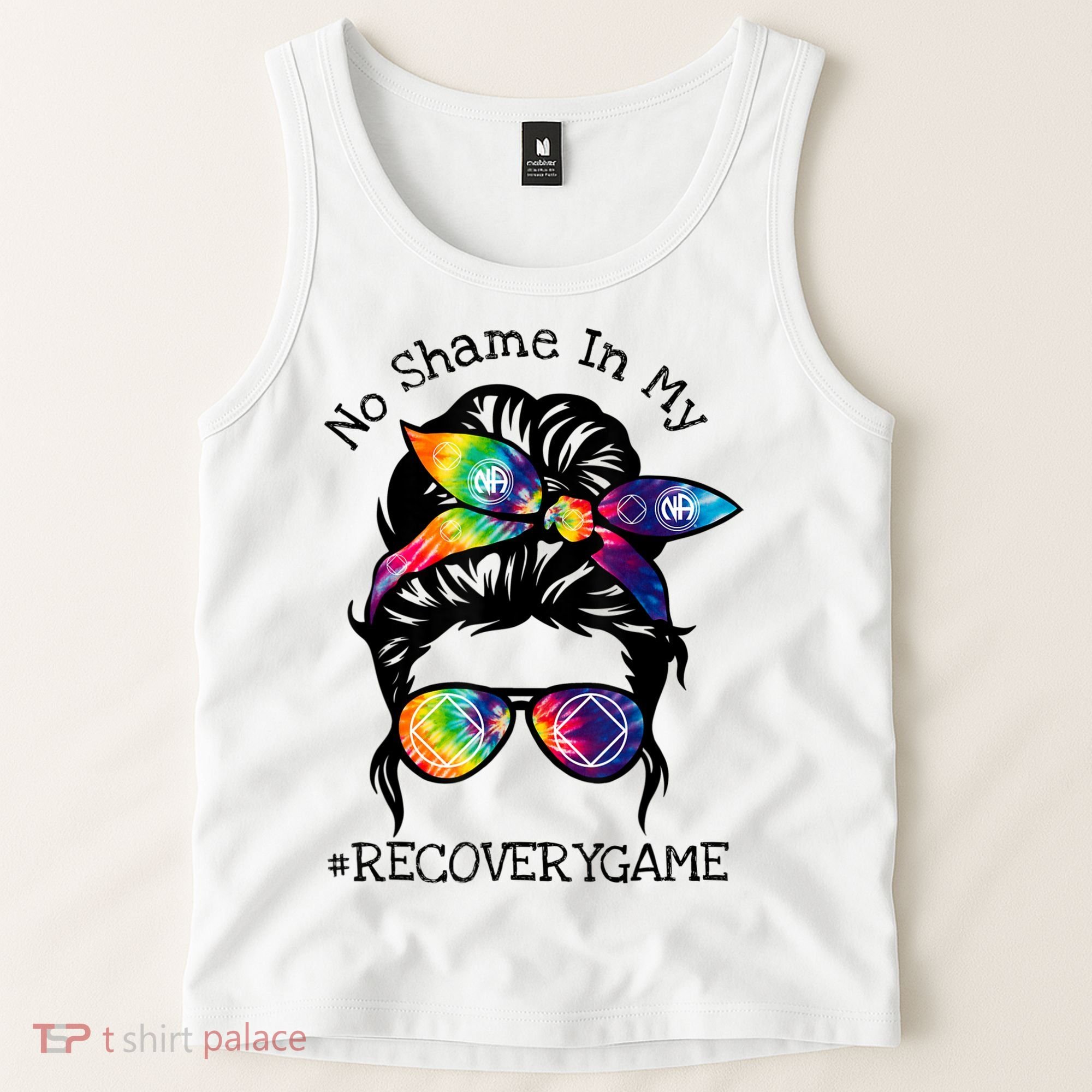 Narcotics Anonymous Womens Sobriety Gifts AA NA Tank Top