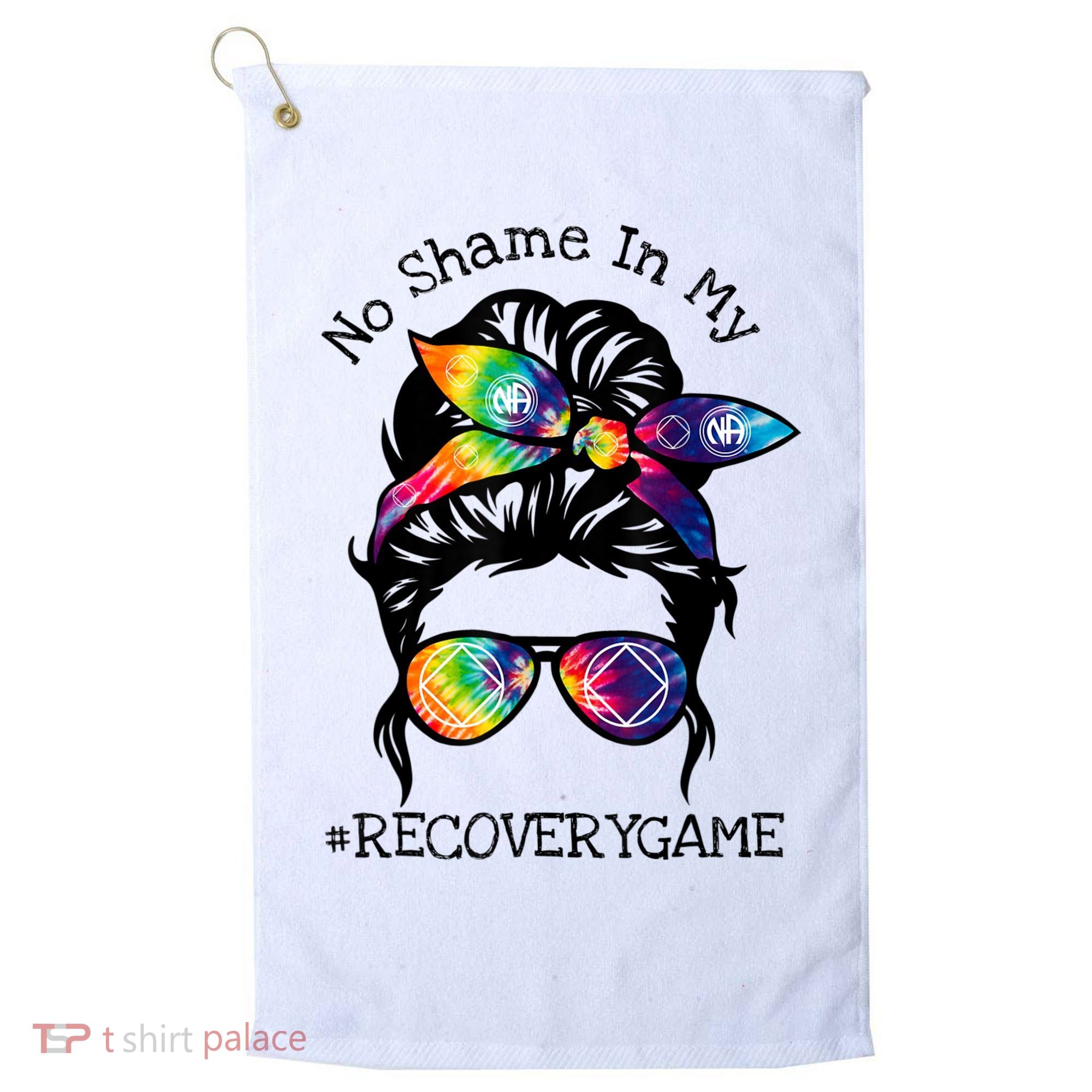 Narcotics Anonymous Womens Sobriety Gifts AA NA Golf Towel
