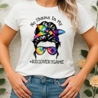 Narcotics Anonymous Womens Sobriety Gifts AA NA Women's T-Shirt thumb 2