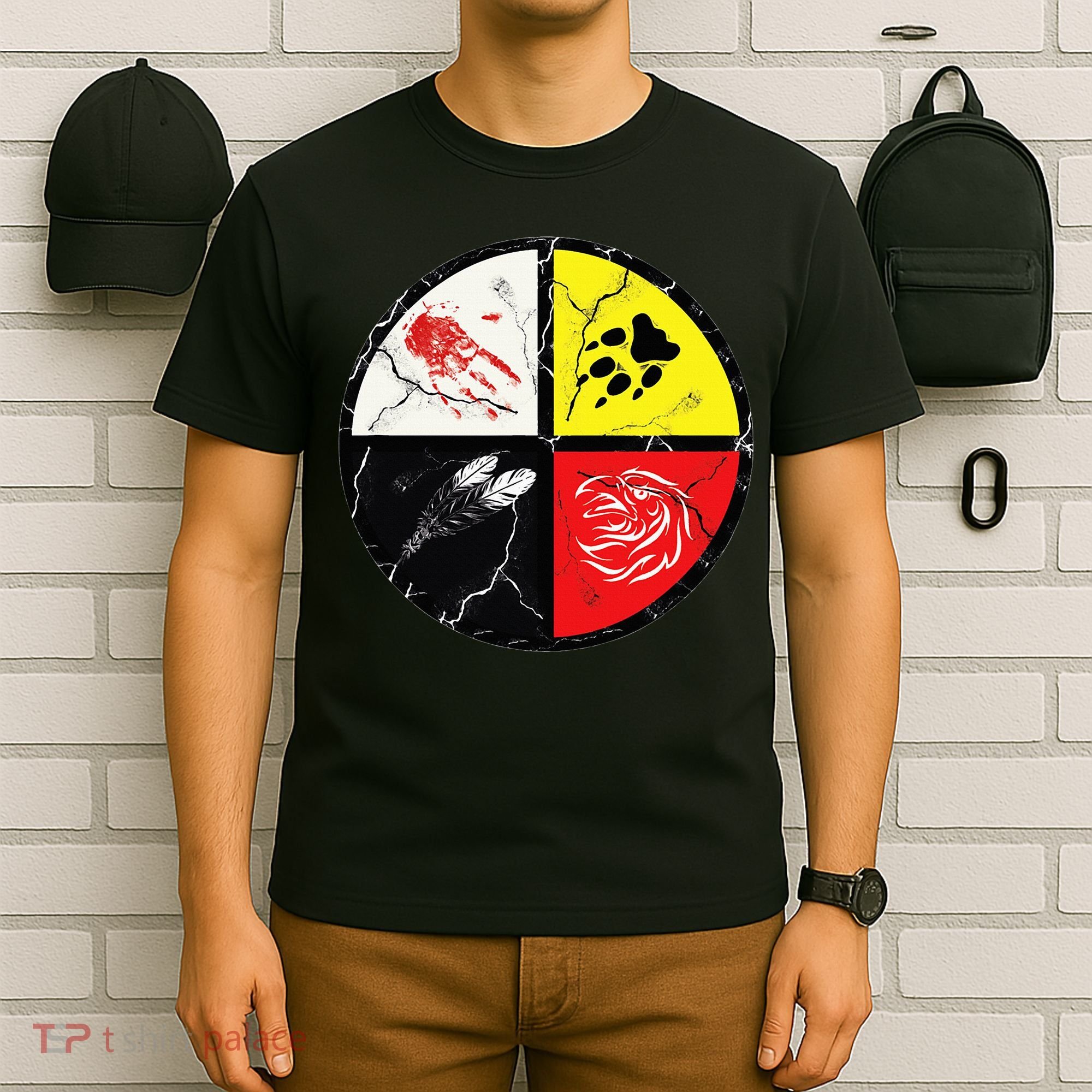 Native American Words Of The Medicine Wheel 1 T-Shirt