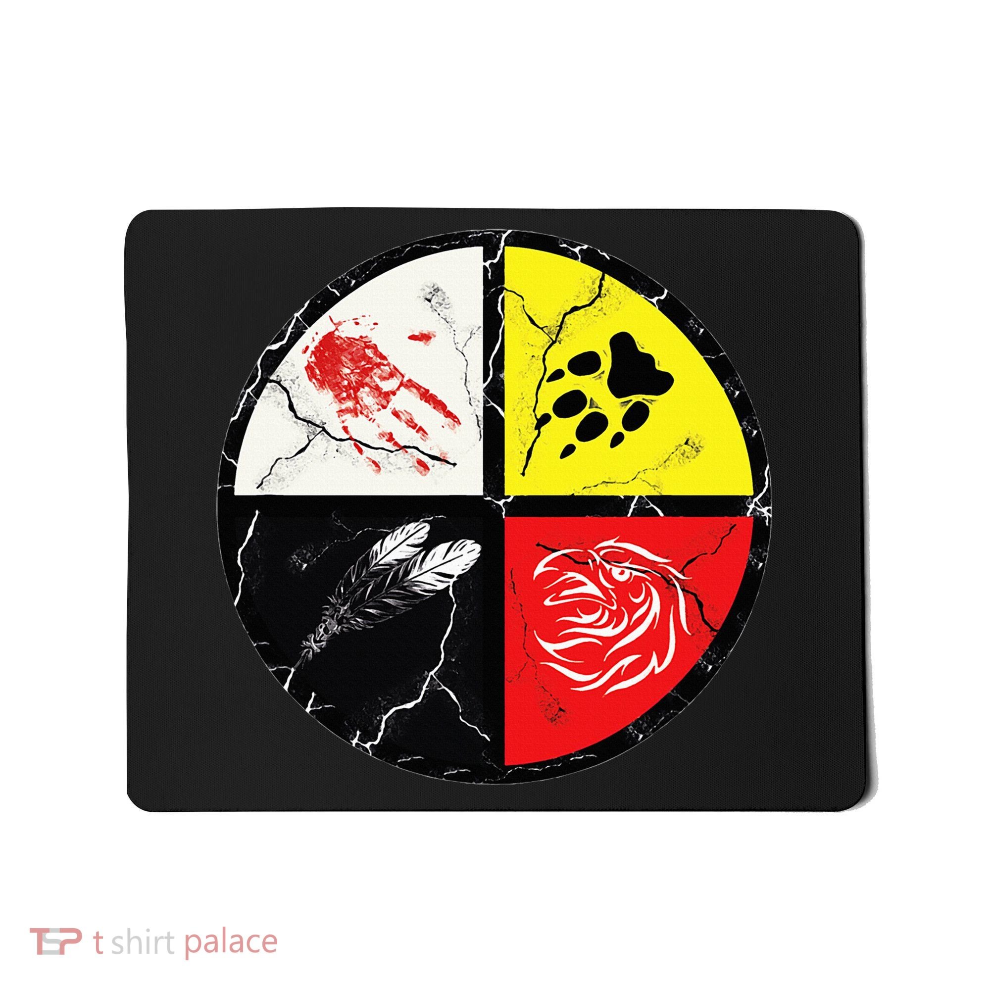 Native American Words Of The Medicine Wheel 1 Mousepad