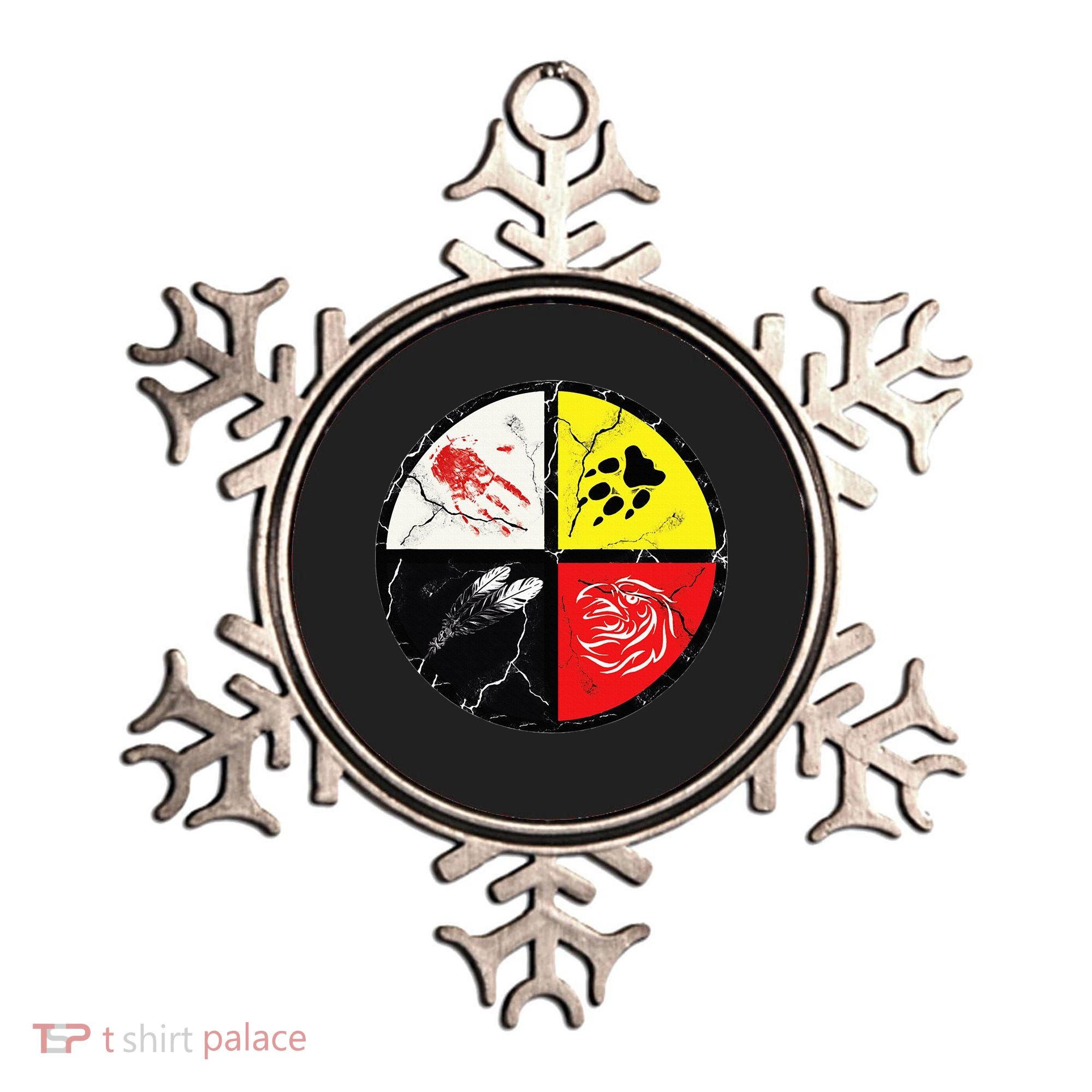 Native American Words Of The Medicine Wheel 1 Ornament
