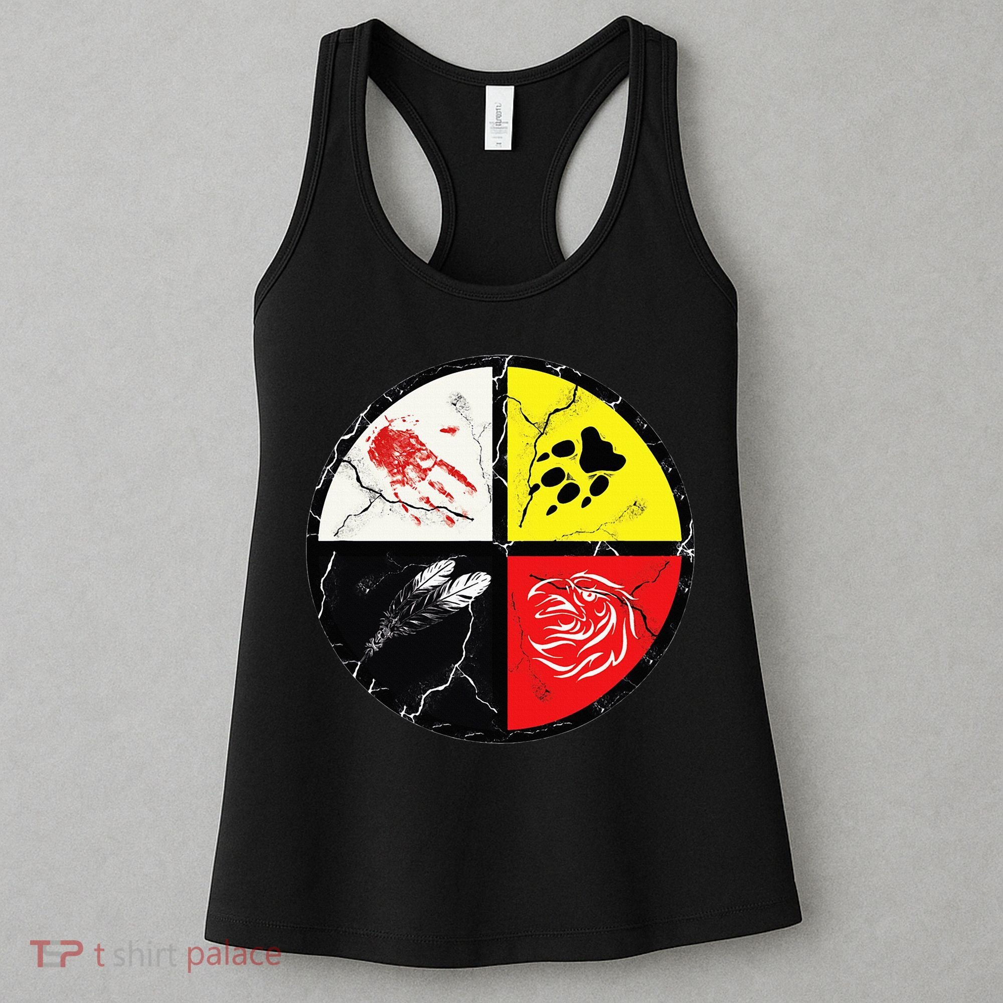 Native American Words Of The Medicine Wheel 1 Women's Tank Top
