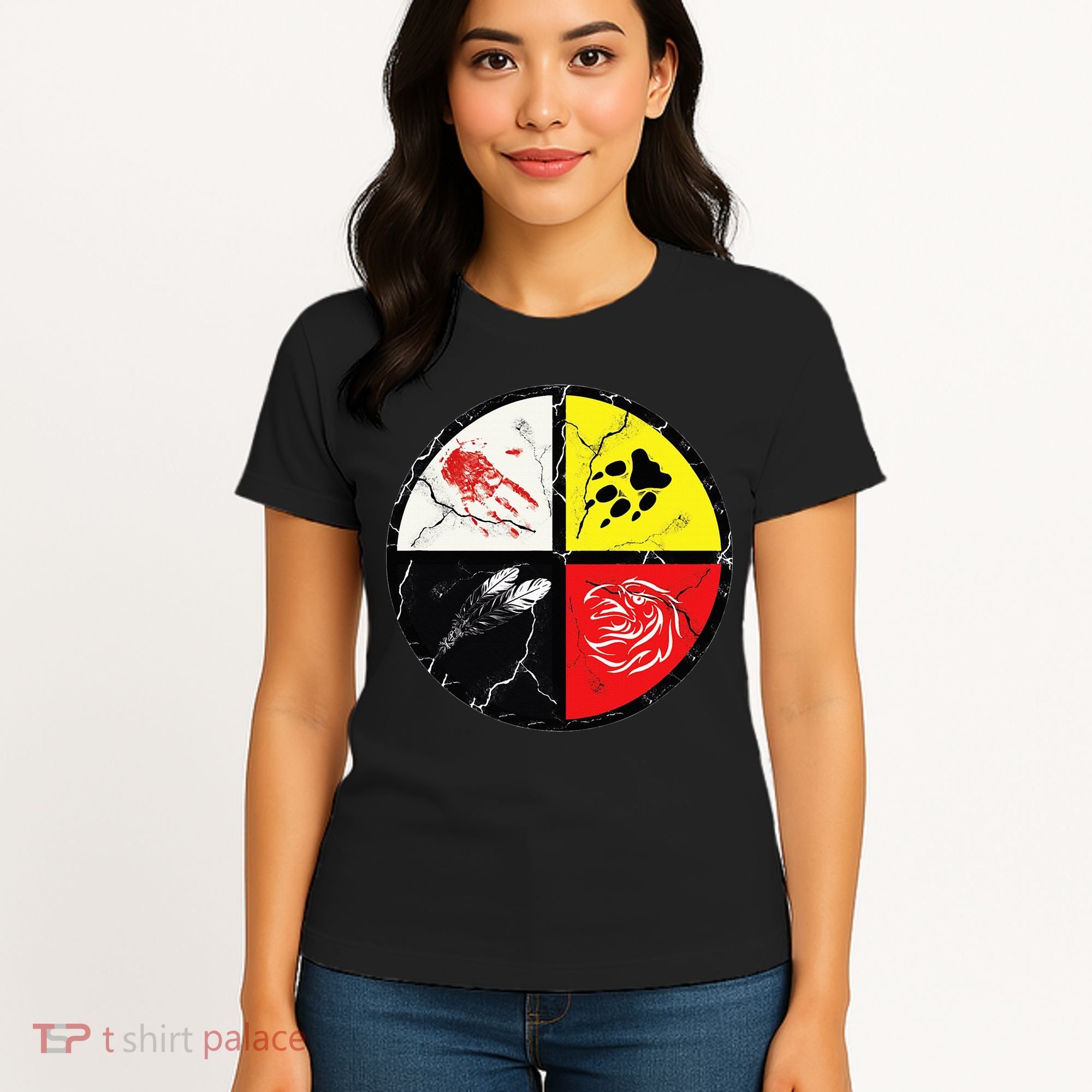 Native American Words Of The Medicine Wheel 1 Women's T-Shirt