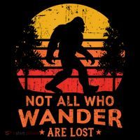 Not All Who Wander Are Lost Bigfoot Coffee Mug thumb 5