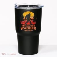 Not All Who Wander Are Lost Bigfoot Tumbler thumb 0